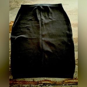 🖤👗EDDIE BAUER Black Cotton Knit Tube Skirt